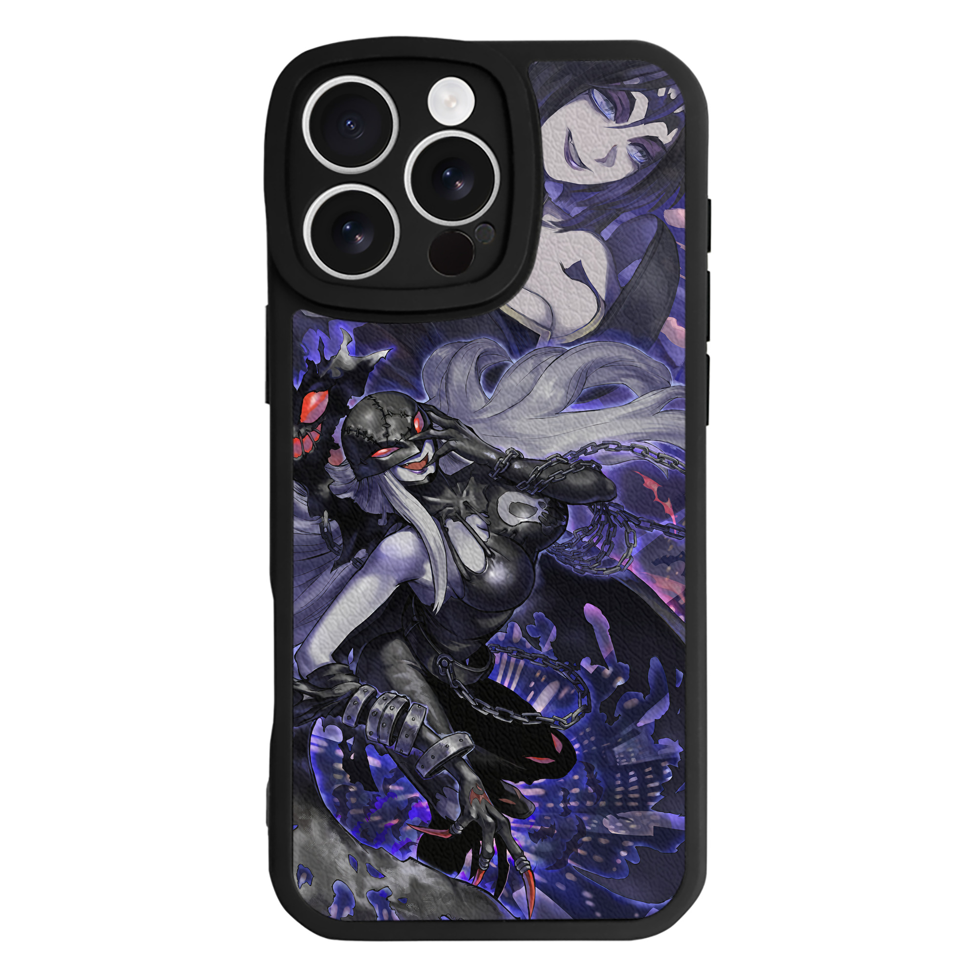 （画像用） Digimon デジタルモンスター/デジモン 【iPhone 16シリーズ対応】シリコンスマホケース（レザー調） 材質：シリコン